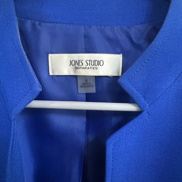 Jones Studio Vibrant Blue Women's Blazer - Picture 7 of 9